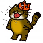 鬼ア〜ンそと。鬼ア〜ンそと。ボリッボリッ